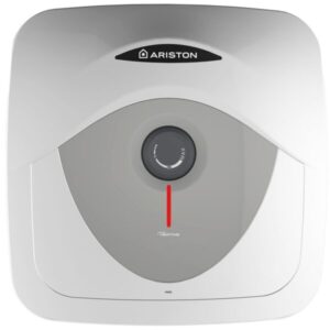 Boiler electric Ariston Andris RS 10 EU, 10 l, 1200 W, Led iluminat, Protectie electrica IPX1, Montare deasupra chiuvetei, Reglaj extern de temperatura