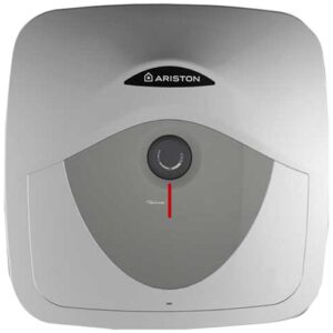 Boiler electric Ariston Andris RS 15 EU, 15 l, 1200 W, Led iluminat, Protectie electrica IPX1, Montare deasupra chiuvetei, Reglaj extern de temperatura
